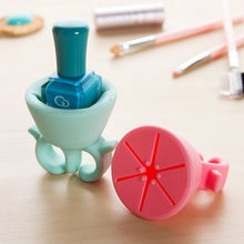 Load image into Gallery viewer, Silicone Nail Polish Bottle Holder