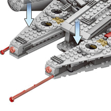Load image into Gallery viewer, Force Awakens Star Set Wars Series Compatible LegoINGLYS 79211 Millennium Falcon Figures Model Building Blocks Toys For Children
