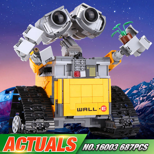 Lepin 16003  dea Robot WALL E Building Set Kits Blocks Bricks Educational Toy For Children