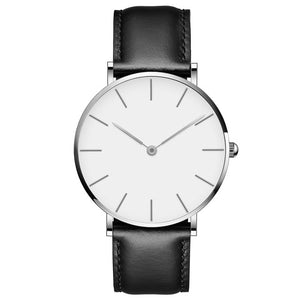 Drop Shipping Watches For Men Women Ultra Slim Quartz Watch with Simple Nylon Band Relogio Masculino Wristwatches Free Shipping