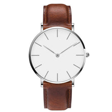 Load image into Gallery viewer, Drop Shipping Watches For Men Women Ultra Slim Quartz Watch with Simple Nylon Band Relogio Masculino Wristwatches Free Shipping