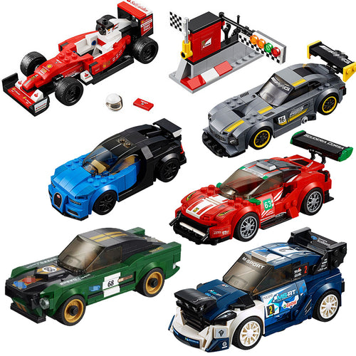 Lepin Technic Speed Champions Supercar Model Building Blocks Bricks Figures Racing Car