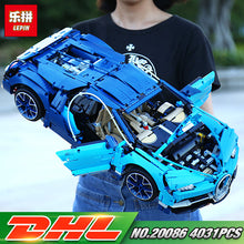 Load image into Gallery viewer, Lepin 20086 Technic Toys Blue Racing Car Set Building Blocks Bricks Kids Toys Gift